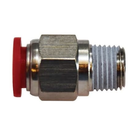 Tube Adapter, Adapter, 10 Mm X 14 Nominal, PushIn X Male BSPT, 0 To 220 Psi, 5 To 175 Deg F, B